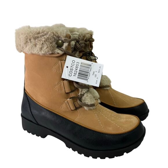 JBU Women’s Snow Boots sz 7 Fur Lined NEW #M549 - Picture 3 of 9